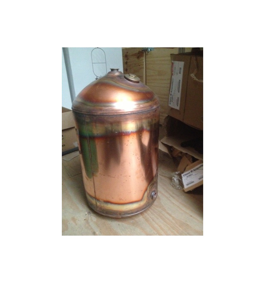Copper Cylinder Plain 54X18 Twin Coil