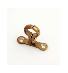 Brass Screw To Wall Bracket 1/2"