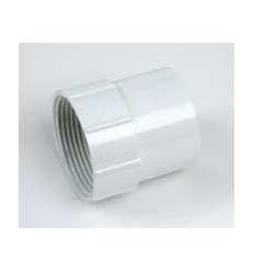 White Waste Female Adapter 1 1/2"