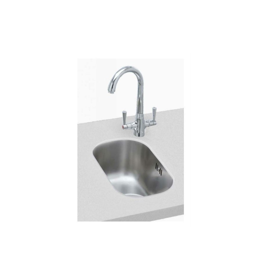 Carron Phoenix Zeta 50u Stainless Steel Undermount Kitchen Sink