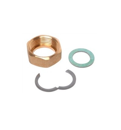 Solar 3/4" Backnut Circlip & Fibre Washer DN16