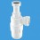 McAlpine A10A 1 1/4" Adjustable Inlet Bottle Trap