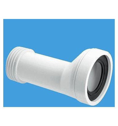 McAlpine 20mm Offset WC Connector With Adjustable Length
