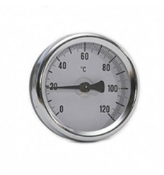 Temperature Gauge Back Inlet 1/2" X 100mm