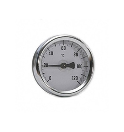 Temperature Gauge Back Inlet 1/2" X 100mm