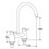 Pegler Pulsar Kitchen Sink Mixer