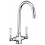 Pegler Rune Kitchen Sink Mixer Monobloc Ceramic Handles