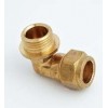 Compression Male Iron Elbow 316 3/4"