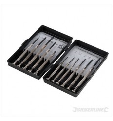 Silverline 11 Piece Jewellers Screwdriver Set