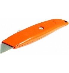 Silverline Hi-Vis Retractable Knife 145mm