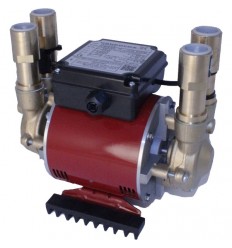 Grundfos Brass 4.0 Bar Twin Positive Head Shower Pump 98284256
