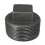 1/2" GB Plug Black