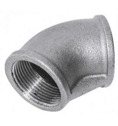 1/2" GB Elbow 45° Galvanized