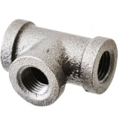 3/4" X 1/2" GB Reducing Tee Galvanized