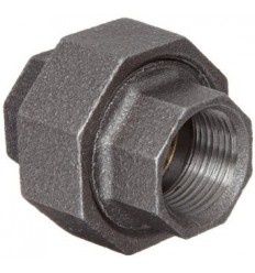 3/8" GB Union Black