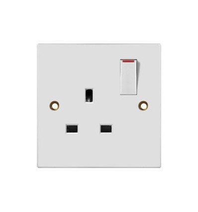 1 Gang 13A Switched Socket