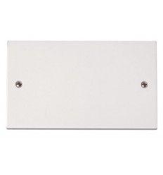 Electrical 2 Gang Blank Plate