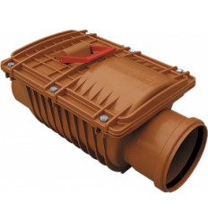 PVC Non-Return Valve Double Flap 160mm