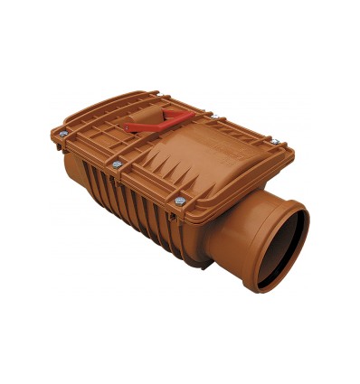 PVC Non-Return Valve Double Flap 160mm