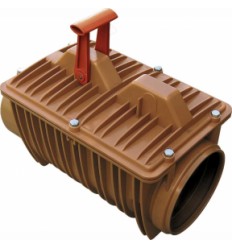 PVC Non-Return Valve Double Flap 200mm