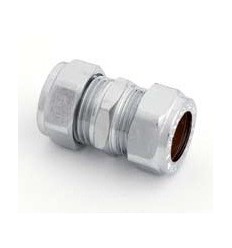 Chrome 310 Compression Coupling 15mm