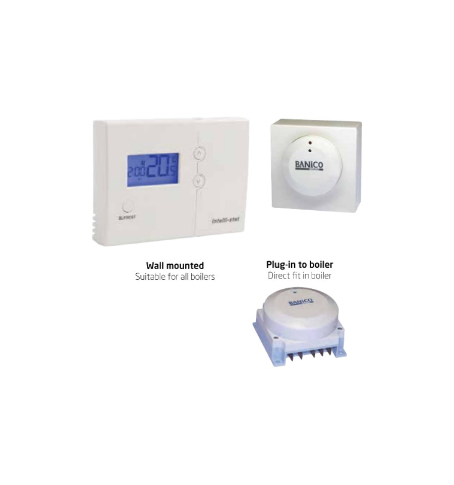 Banico Wireless RF Programmable Room Thermostat u0026 Receiver