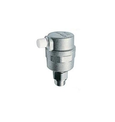 FAR 1/2" Chrome-Plated Air Vent Valve With Non-Return Valve