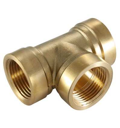 Brass Female Threaded Tee 3/4"