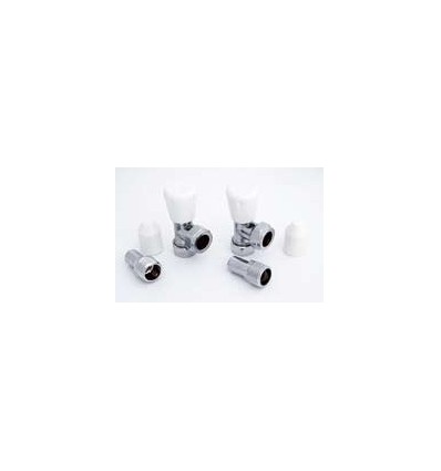 Radiator Valves Copper 15mm Pair