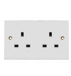 Electrical 2 Gang 13A Socket