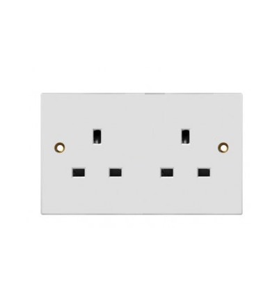 Electrical 2 Gang 13A Socket