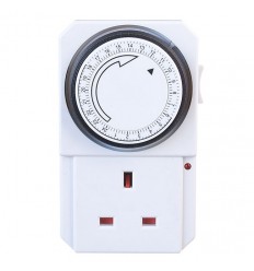 Electrical 13A Fused 24-Hour Plug In Timer