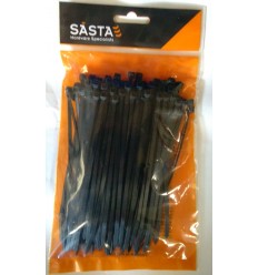 5.5" Cable Ties Black (100 Pack)