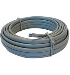Electrical 2.5 Twin & Earth Grey Cable 6m