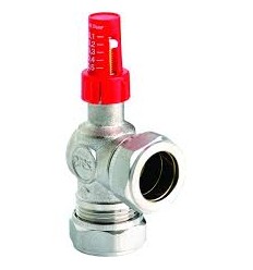 Altecnic Eres 22mm Angled Bypass Valve