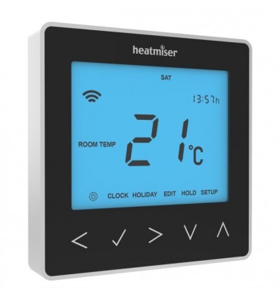 Heatmiser Neo-Stat Programmable Thermostat Black