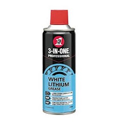 3 in One Professional White Lithium Grease - 400 ml 