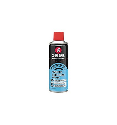 3 in One Professional White Lithium Grease - 400 ml 