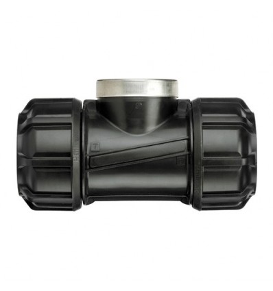 Philmac Heavy Gauge Tee Pol X FI BSP 3/4" X 3/4"