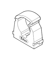 Talon Pipe Clip 22mm (100pce)