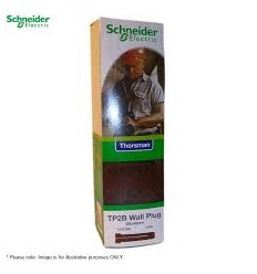 SCHNEIDER ELECTRIC Thorsman TP2B Brown Wall Plugs 8mm x 40mm, Box of 100,