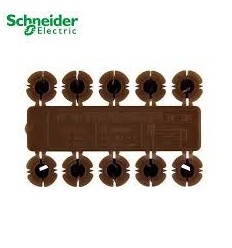 SCHNEIDER ELECTRIC Thorsman TP2B Brown Wall Plugs 8mm x 40mm, Box of 100,