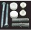 Toilet Pan Fixing Kit/Coach Bolts & Plastic Plugs