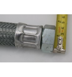 FLEXIBLE CONNECTER 1"  560CM MALE/FEMALE