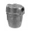 IN LINE OIL TANK FILTER 3/8" FXF METAL BOWL KEROSENE / OIL / DIESEL