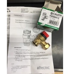 Caleffi - Pressure Relief Valve 1/2"  6 Bar f0000412