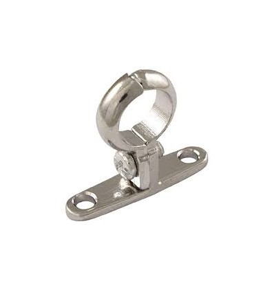 Chrome Pipe Bracket 1 1/4