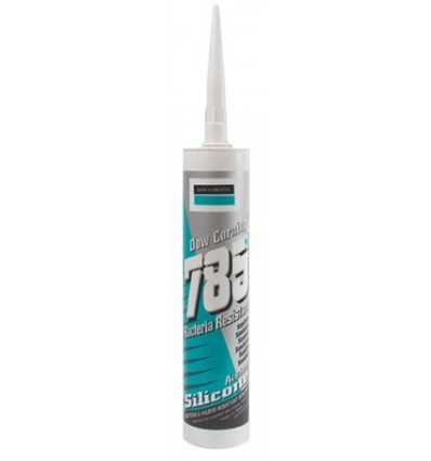 Dow Corning 785 Bacteria Resistant Sanitary Silicone Sealant (clear)