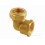 Female Compression Elbow 22mm Metric (3/4" bsp tread)