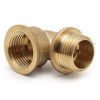Brass Male/ Female Threaded Elbow 1"